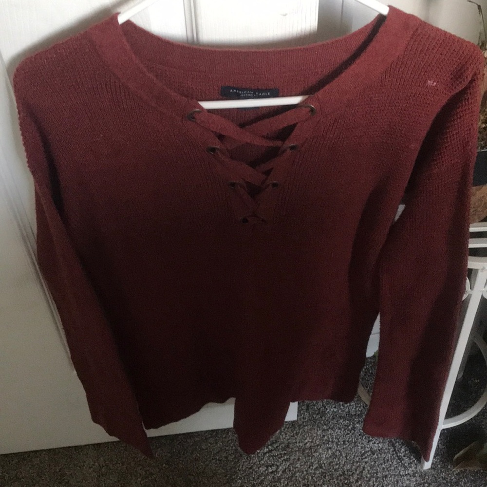 Red sweater